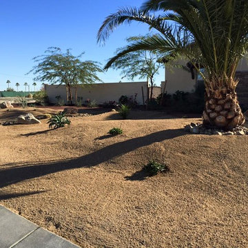 Dry creek, pavers,