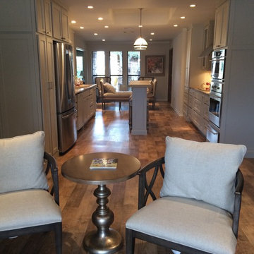 Galley Kitchen and Sitting Area