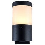 VONN Lighting - 11" Modern 5-Watt ETL Certified Integrated LED Outdoor Wall Sconce, Matte Black - Vonn Outdoor LED Wall Sconces are constructed in an aluminum body with UV proof powder coating to resist all weather conditions. Such construction offers up to 50000 hours of life spam along with a 5-Year Limited Warranty. VONN LED Wall Sconces create a sense of style, appearance, and functionality, bringing a definitive uniqueness and charm to the exterior of any commercial or residential property.