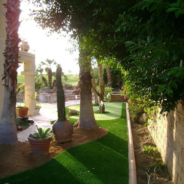 Golf and Putting Greens with Artificial Grass
