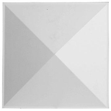 11 7/8"x11 7/8" Sellek EnduraWall Decorative 3D Wall Panel, White