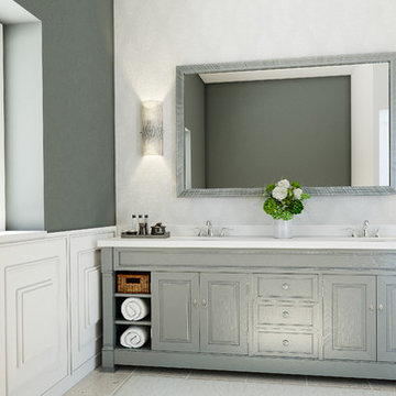 Brilliance 2-Light Bath Wall Sconce, Chrome