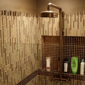 Exposed Shower System with 8" Rainhead