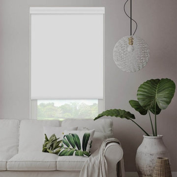 Motorizes Blackout Roller Shades