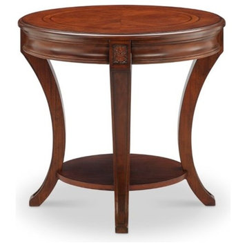 Magnussen Winslet Oval End Table in Cherry