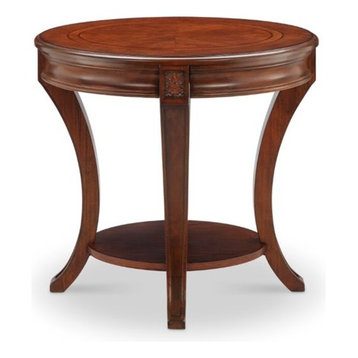 Magnussen Winslet Oval End Table in Cherry