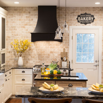 Brick Kitchen Remodel in St. Charles, IL