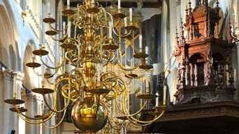 Delivery (1972) of Chandeliers to the Nieuwe kerk Amsterdam (New Church Amsterda