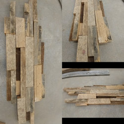Back splash tile! Reclaimed barn wood tile. - Mosaic Tile