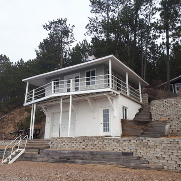 Deck over Round Lake, Ontario