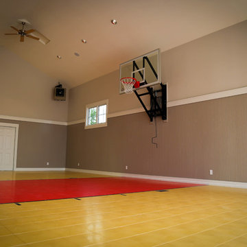 Custom Basketball Garage