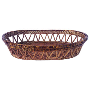 CE Lattice Oval Bowl