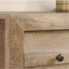 Bowery Hill Four Large Drawers Wood Bedroom Chest in Craftsman Oak