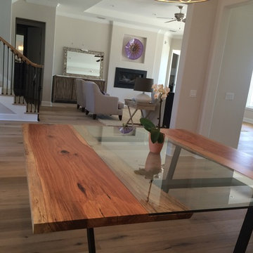 Pecan Live Edge Dining Table
