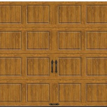 Garage door and gate