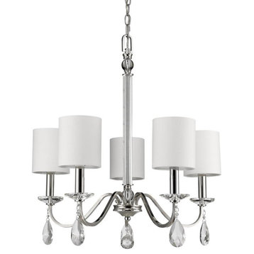 Acclaim Lily 5-Light Chandelier IN11052PN - Polished Nickel