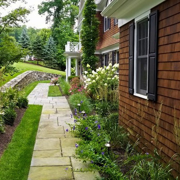 Front Entryway and Backyard Landscaping