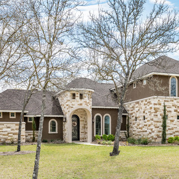 La Vernia Custom Homes - Front Elevations