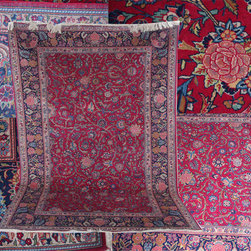 Antique Persian Kashan rug - Floor Rugs