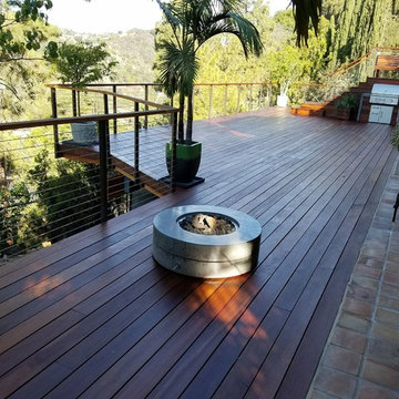 Multi-level Deck on Hillside in Mount Olympus