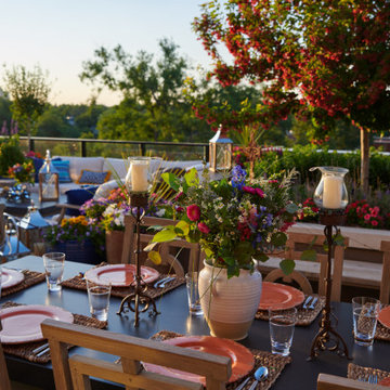 A Cherry Creek Rooftop Container Garden