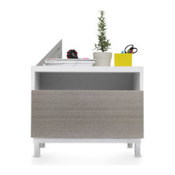 Besta Vara Ash Linen - Furniture