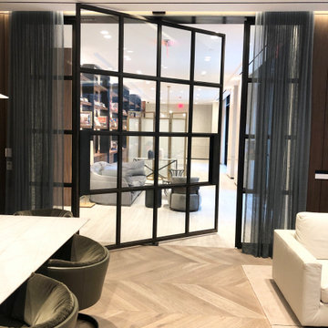 456 Washington St - Lobby Draperies