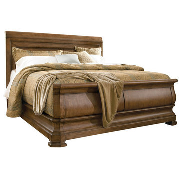 Universal New Lou Louie P's Cal King Sleigh Bed
