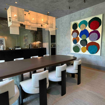 Venetian Plaster Walls & Ceiling | Greenwich Residence