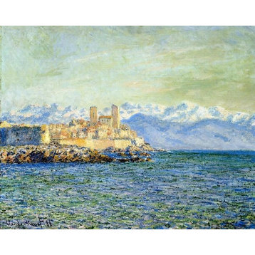 Claude Oscar Monet The Old Fort at Antibes Wall Decal
