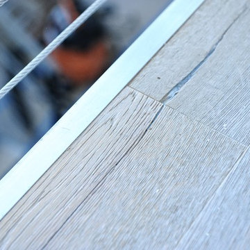 Vintage White - 7 1/2" Rustic European Oak