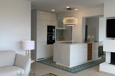 Modernes Wohnzimmer in Palma de Mallorca