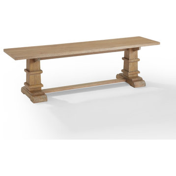 Joanna Dining Bench Rustic Brown