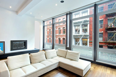 Example of a living room design in New York