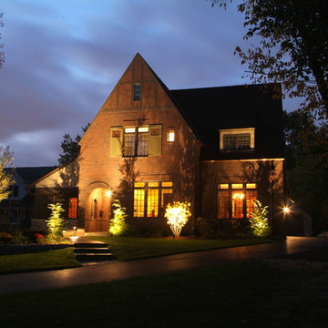 English Manor Home exterior