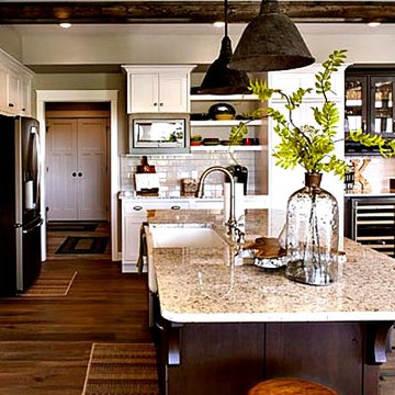 White Kitchen & Bath Refresh
