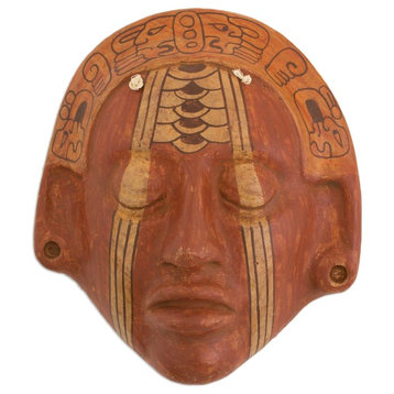 Maya Nobleman Ceramic Mask