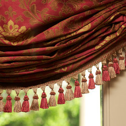 Monte Sereno Living Room - Roman Shades
