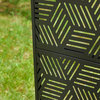 6ft Geometric Pattern Privacy Screen Fence