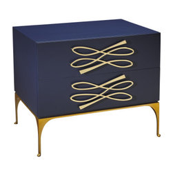 French Heritage - Tuxedo Nightstand - Nightstands And Bedside Tables