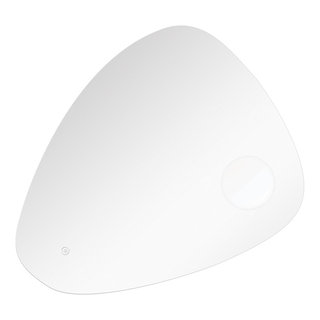 Transolid Carter LED-Backlit Mirror With Touch Sensor, 31.38x1.14x31.97  - Contemporary - Bathroom Mirrors - by Transolid