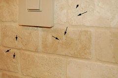 How to grout porous tile
