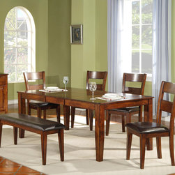 Mango Dining Set with Bench - Dining Tables
