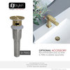 STYLISH Bathroom Faucet Single Handle Brushed Gold Finish, B-112G AVA