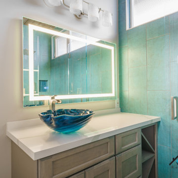 Nautical Bathroom Remodel - Hermosa Beach, CA