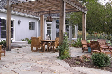 Elegant patio photo in Baltimore