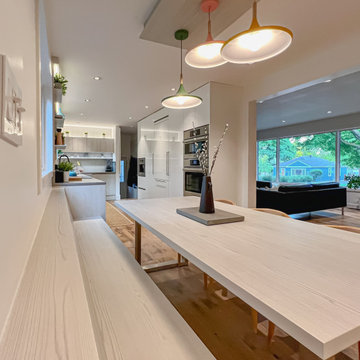 White Pine Scandinavian Inspired Kitchen: Barrie, ON