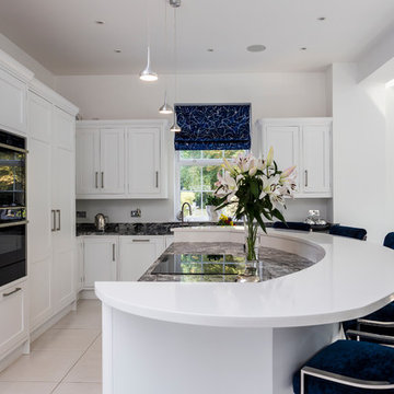 Contemporary kitchen in Herts