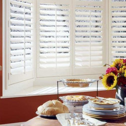 Hunter Douglas Heritance&reg; Hardwood Shutters - Window Blinds