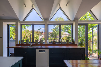Design ideas for a contemporary kitchen in London.